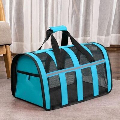 Sac de Transport Chien - MeshPetCarrierâą - Bleu