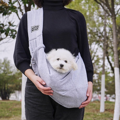 Sac à Bandoulière - PupPorter™ - Gris Clair