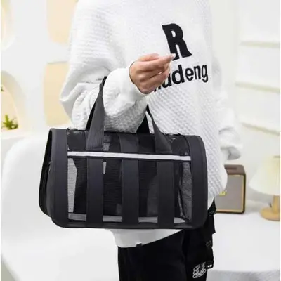 Sac de Transport Chien - MeshPetCarrier™ - Noir