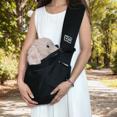 Sac à Bandoulière - PupPorter™ -  Noir