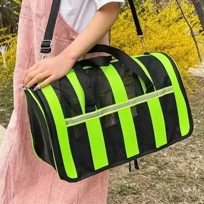 Sac de Transport Chien - MeshPetCarrier™ - Vert